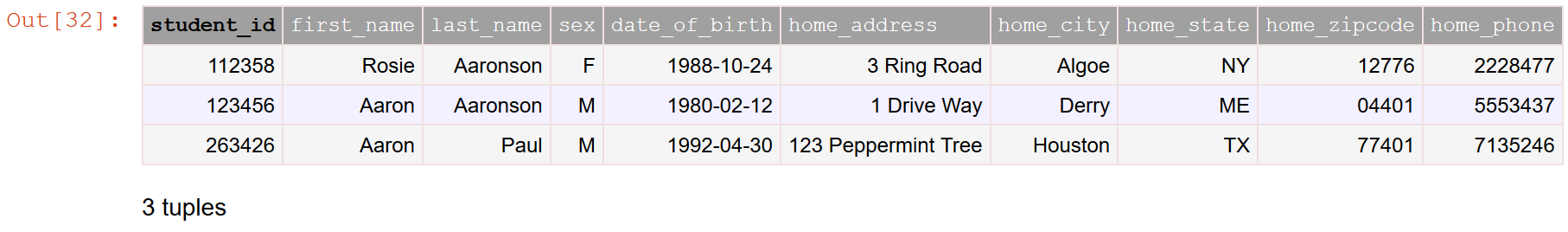 Restriction by collection